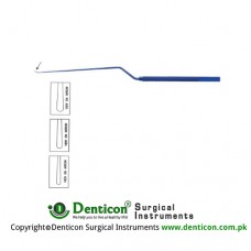 Bayonet Dissector 1.15mm wide tip,small,23cm 1.7mm wide tip,medium,23cm 2.1mm wide tip,large,23cm